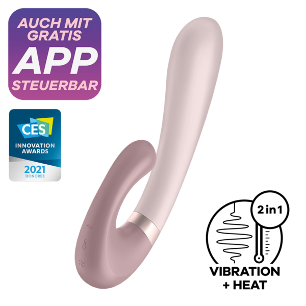 Satisfyer Heat Wave Connect App, 20cm