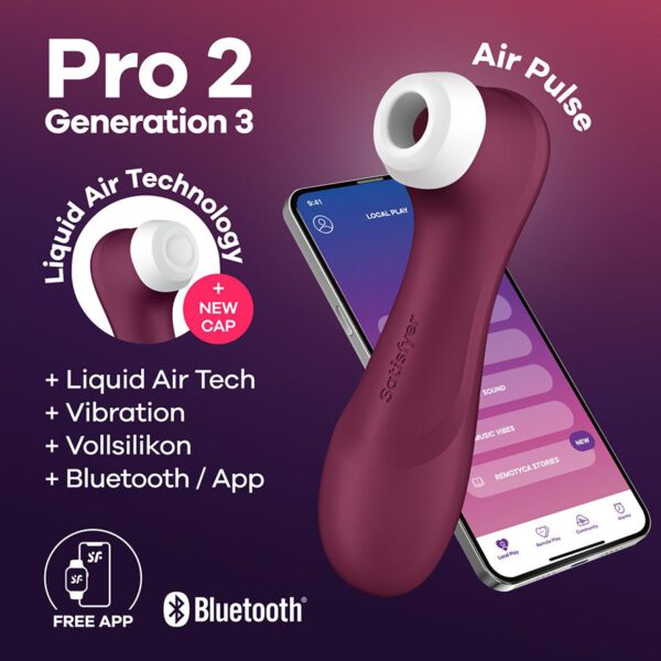 Satisfyer Pro 2 Generation 3 Connect App, 16,5cm