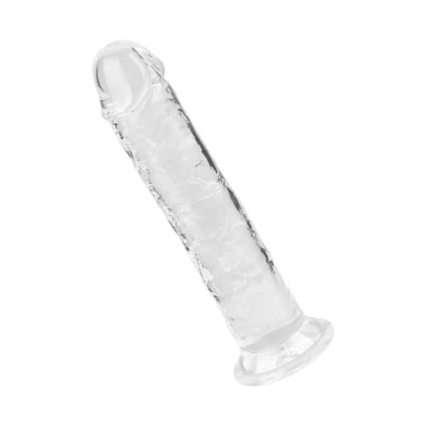 Transparenter Naturdildo, 17 cm