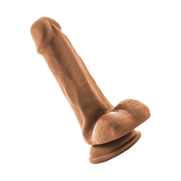 Dr. Skin - Posable Dildo with Balls, 16,5 cm