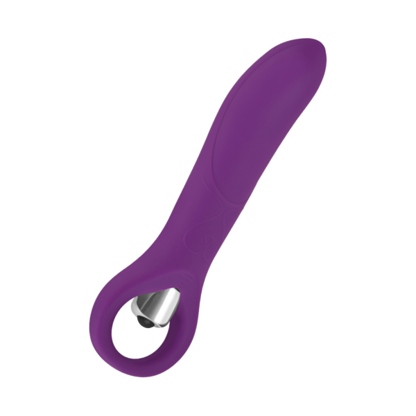 G-Spot Silikon-Vibrator mit Haltering