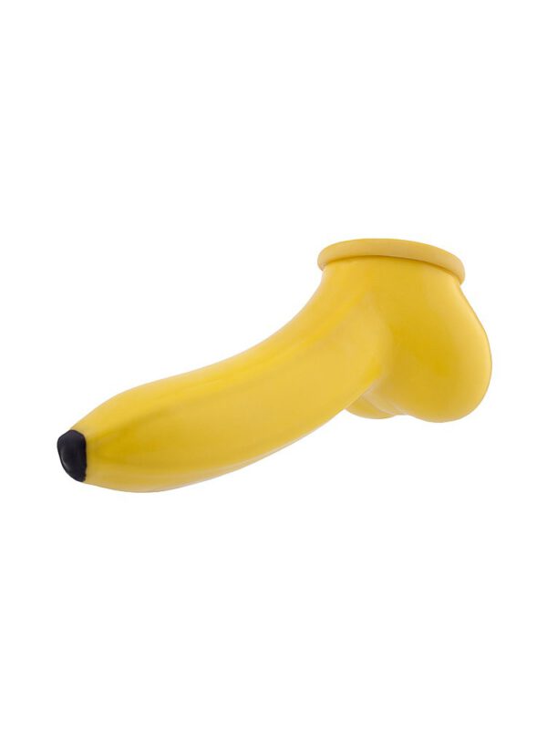 Toylie Banane: Latex-Penis-Hodenhülle (13cm)