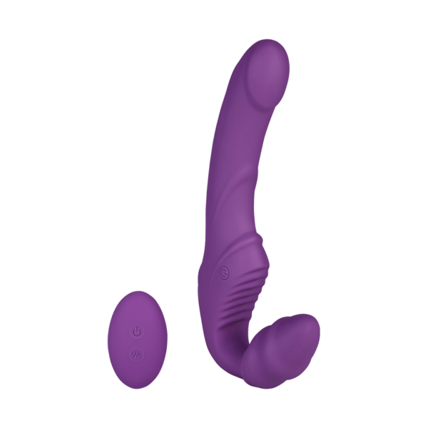 Paarvibrator aus Silikon, 22 cm