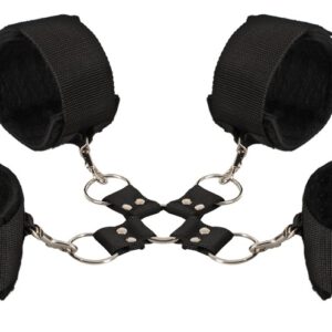 3-teiliges Fesselkreuz, mit Karabinern