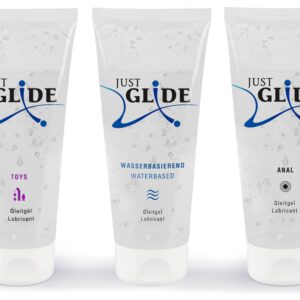 3-teiliges Gleitgel-Set „Just Glide“