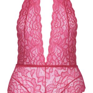 Body ouvert aus weicher Stretch-Spitze