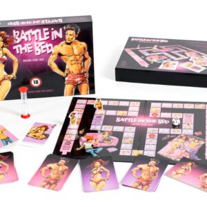 Brettspiel „Battle in the bed“ für Paare