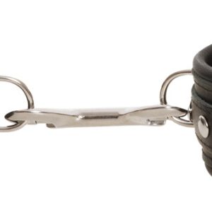 Handfessel aus Leder, weich gepolstert, für schmale Handgelenke