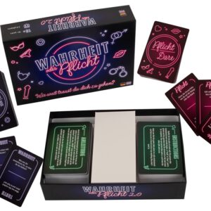 Kartenspiel „Wahrheit oder Pflicht“ auf die erotische Art