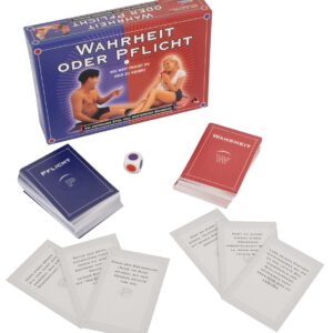 Kartenspiel „Wahrheit oder Pflicht“ für die erotische Partyrunde oder zu zweit