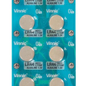 Knopfzellbatterien, LR44, 10er