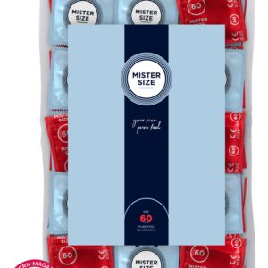 Kondome „60 mm“, transparent, hauchdünn, feucht