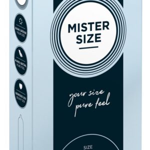 Kondome „64 mm“, transparent, hauchdünn, feucht