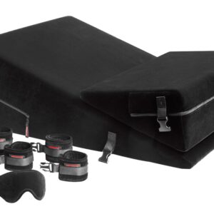 Liebeskissen „Wedge/Ramp Combo“ plus 4 Fesseln 1 Augenmaske
