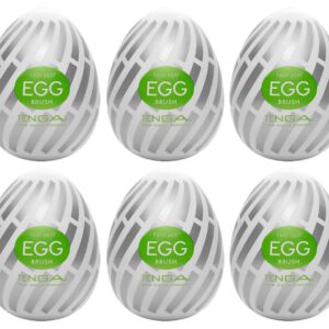Masturbator „Egg Brush“ mit Softborsten-Stimulationsstruktur