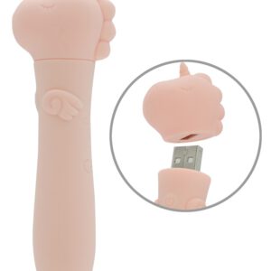 Minivibrator mit USB-Stecker unter’m Einhorn-Köpfchen