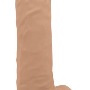 Naturdildo „Model 1“ mit Saugfuß, extra lang & dick