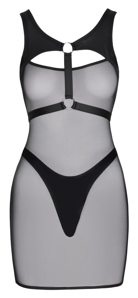 Netz-Minikleid inklusive Riostring