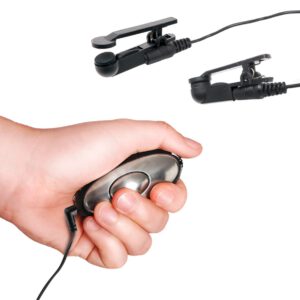 Nippelklammern „Shock Therapy Nipple Clamps“, mit E-Stimulation