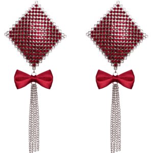 Nippelsticker „Jewellery Bow“ mit Kettchen