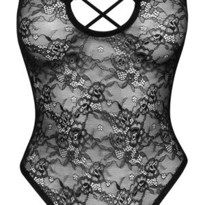 Ouvert-Body aus Spitze