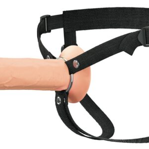 Penishülle „Hollow Silicone Strap-on“ mit Umschnallgurt