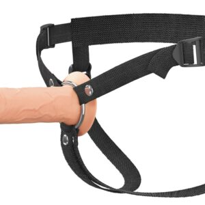 Penishülle „Hollow Silicone Strap-on“ mit Umschnallgurt