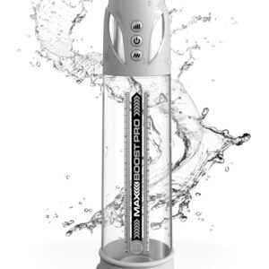 Penispumpe „Max Boost Pro Flow“ mit automatischer Saugkraft
